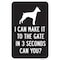 Signmission Safety Sign, 12 in Height, Aluminum, 18 in Length, 25119 A-1218-25119 - alternate 1